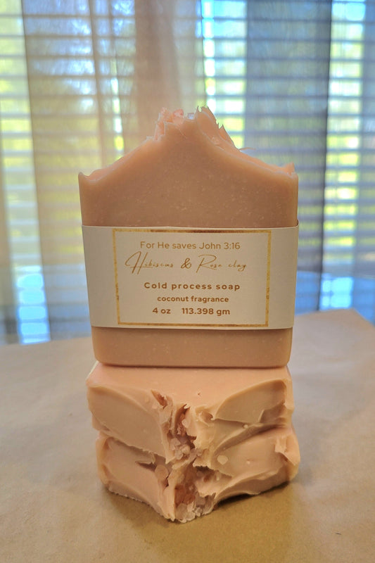 🌺Hibiscus & Rose clay🥥