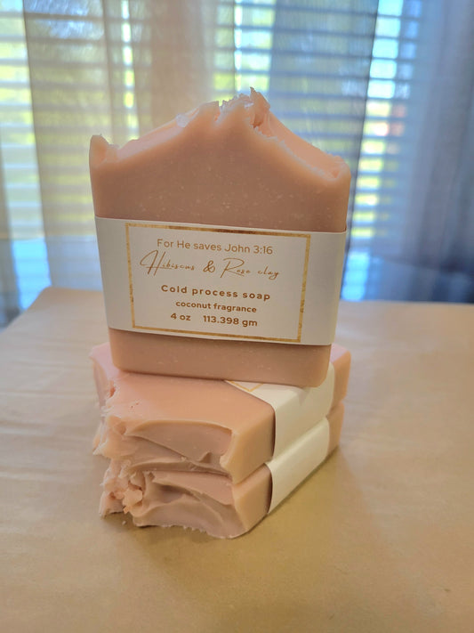 🌺Hibiscus & Rose clay🥥